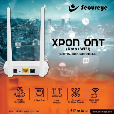 N300 Wi-Fi XPON ONT S-XPON-1000-WDONT-R